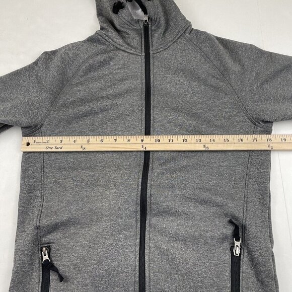 Columbia Golf Full Zip Hoodie Sweatshirt Women’s Size S Gray Polyester Light - Picture 4 of 12